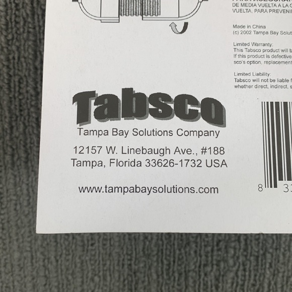 Tabsco Plug Guard Black Plastic Cable Management Home Garden On-the-Job New - Picture 7 of 8